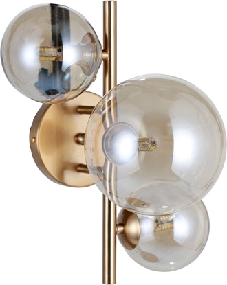 Attēls no Kinkiet Italux Kinkiet Canello WL-406007-3-HBR elegancki mosiny