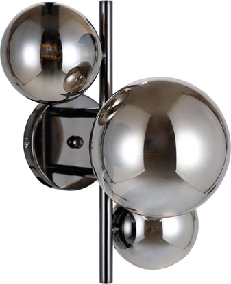 Attēls no Kinkiet Italux Wiszcy kinkiet Canello WL-406007-3A-BCR chrom czarny