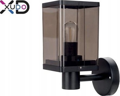 Picture of Kinkiet LVT LVT XD-QA131B kinkiet lampa cienna ogrodowa IP44 1x40W E27 czarny/dymiony