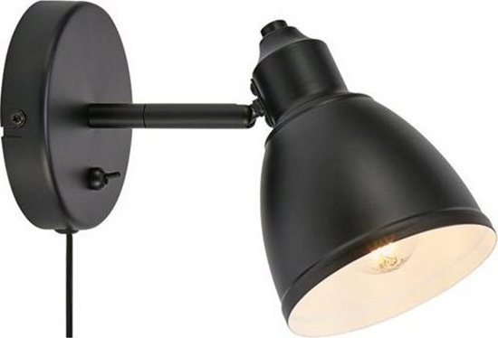 Picture of Kinkiet Markslojd Markslojd Story 108712 kinkiet lampa cienna 1x40W E14 czarny/biay