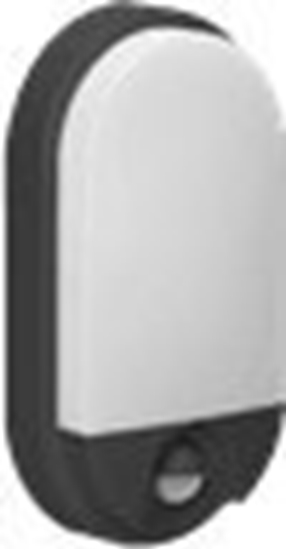 Picture of Kinkiet Orno NEFRYT LED 15W, oprawa ogrodowa z czujnikiem ruchu, 1100lm, IP54, 4000K, czarna,AD-OP-6147BLPMR4