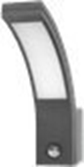 Picture of Kinkiet Orno PIRYT LED 10W, oprawa ogrodowa z czujnikiem ruchu 140st, 800lm, IP54, 4000K, szara,AD-OP-6109GLPMR4