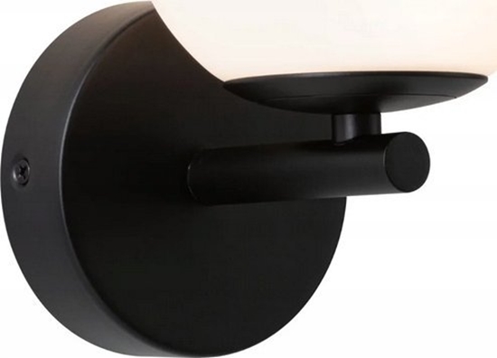 Изображение Kinkiet Paulmann Lampa cienna azienkowa GOVE LED 5W 400lm 3000K IP44 230V czarny matowy / metal / szko