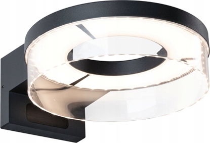 Picture of Kinkiet Paulmann Oprawa elewacyjna CAPERA LED 8W 700lm 3000K czujnik ruchu i zmierzchu IP44 230V antracyt / aluminium