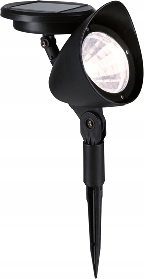 Picture of Kinkiet Paulmann Reflektor ogrodowy solarny SOLENA  z czujnikiem zmierzchu 2lm 3000K IP44  czarny
