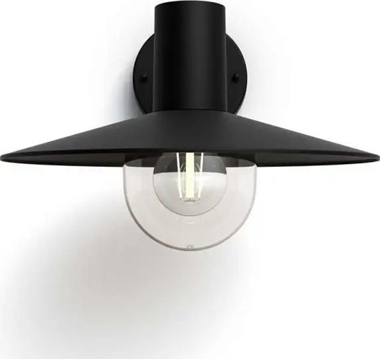 Изображение Kinkiet Philips SKUA WALL LANTERN BLACK 1X42W 230V