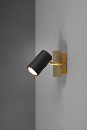 Picture of Kinkiet Sourcing SPOTLIGHT MARLEY GU10 BLACK/GOLD