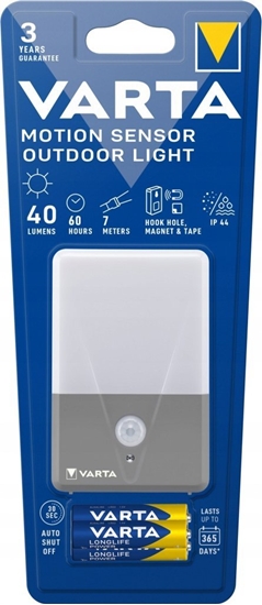 Изображение Kinkiet Varta LAMPA MOTION SENSOR OUTDOOR LIGHT VARTA