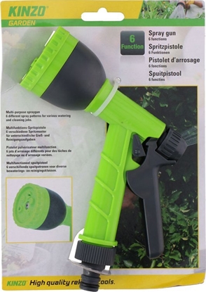 Picture of Kinzo Kinzo - Wielofunkcyjny pistolet zraszajcy do podlewania ogrodu (6 funkcji)