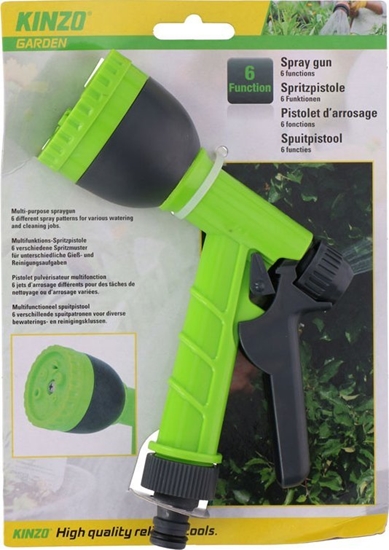 Picture of Kinzo Kinzo - Wielofunkcyjny pistolet zraszajcy do podlewania ogrodu (6 funkcji)