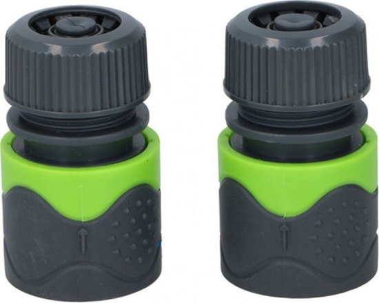 Picture of Kinzo przycze wa 3,5 x 6 cm ABS szaro-zielony, 2-czciowy (25022960)