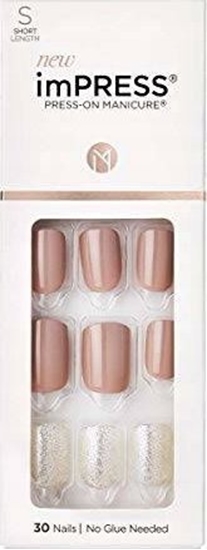 Изображение Kiss Self-adhesive nails imPRESS Nails One More Chance 30 pcs