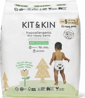 Picture of Kit and Kin Pieluchomajtki Nappy Pants 5, 12-17 kg, 20 szt.