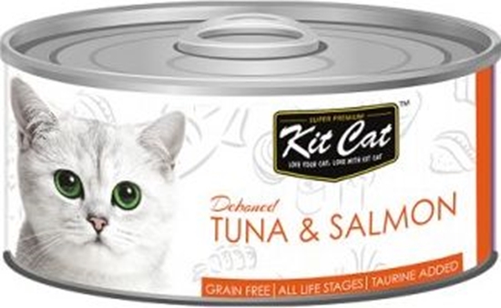 Picture of Kit Cat Tuna & salmon (tuczyk z ososiem) 80g