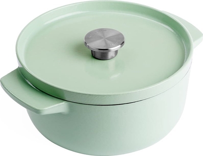Picture of KitchenAid Bräter mit Deckel Gusseisen 22cm, hellgrün