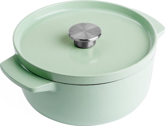 Picture of KitchenAid Bräter mit Deckel Gusseisen 22cm, hellgrün