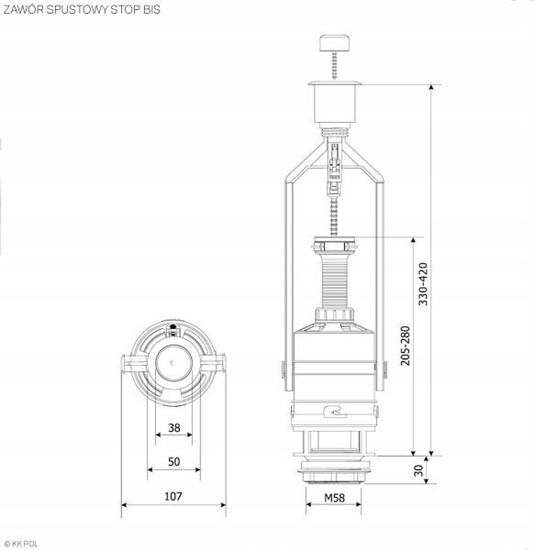 Изображение KK-Pol Zawór Spustowy KF