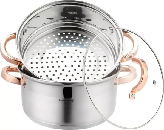 Изображение Klausberg GARNEK NA PAR KLAUSBERG 3 ELEM. 22cm KB-7731 ROSE GOLD