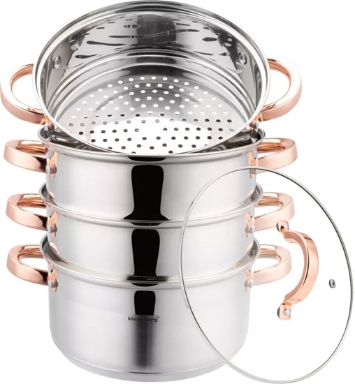 Изображение Klausberg GARNEK NA PAR KLAUSBERG 5 ELEM. 22cm KB-7733 ROSE GOLD