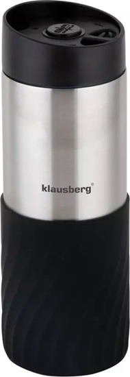 Изображение Klausberg KUBEK TERMICZNY 400ML STAL NIERDZEWNA 18/8 KLAUSBERG CZARNY KB-7633