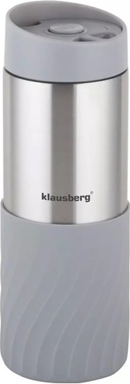 Изображение Klausberg KUBEK TERMICZNY 400ML STAL NIERDZEWNA 18/8 KLAUSBERG SZARY KB-7634