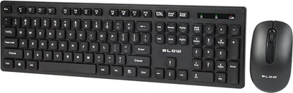 Изображение Klawiatura + mysz Blow 85-468# Klawiatura+mysz radiowa 2,4ghz blow km-4