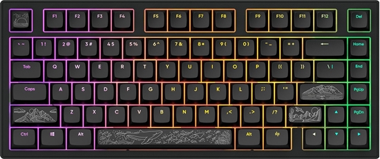 Picture of Klawiatura Dark Project ALU81A Terra Nostra G3Ms Moonstone (DPKB_NOSTRA_81_ANSI_BLACK)