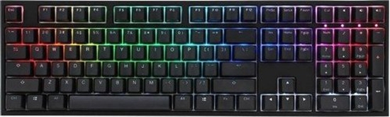 Picture of Klawiatura Ducky One 2 Backlit PBT Gaming klawiatura, MX-Nature-White, RGB LED - czarny