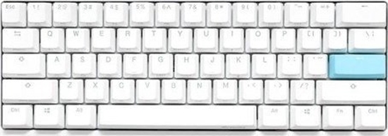 Picture of Klawiatura Ducky Ducky One 2 Pro Mini White Edition Gaming Tastatur, RGB LED - Kailh Brown