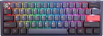 Picture of Klawiatura Ducky Ducky One 3 Cosmic Blue Mini Gaming Tastatur, RGB LED - MX-Brown