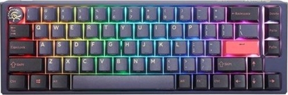 Picture of Klawiatura Ducky Ducky One 3 Cosmic Blue SF Gaming Tastatur, RGB LED - MX-Blue