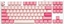 Picture of Klawiatura Ducky Ducky One 3 Gossamer TKL Pink Gaming Tastatur - MX-Silent-Red (US)
