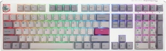 Picture of Klawiatura Ducky One 3 Mist Grey Gaming klawiatura RGB LED - MX-Blue