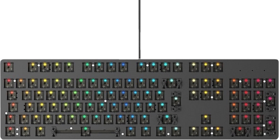 Изображение Klawiatura Glorious PC Gaming Race Glorious GMMK Full-Size Tastatur - Barebone, ISO-Layout