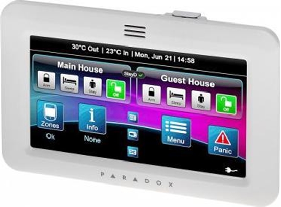 Picture of KLAWIATURA GRAFICZNA DO CENTRALI ALARMOWEJ TM-50/W PARADOX