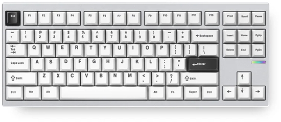 Picture of Klawiatura MCHOSE GX87 Max Matcha Latte v2 (MC-GX87-A4)