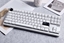 Attēls no Klawiatura MCHOSE GX87 Ultra Vintage White (MC-GX87-A7)