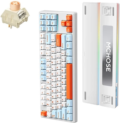 Attēls no Klawiatura MCHOSE MC-K87 Icy Creamsicle (MC-K87-5)