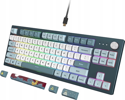 Picture of Klawiatura Montech Montech MKey TKL Freedom Gaming Tastatur - GateronG Pro 2.0 Brown (US)