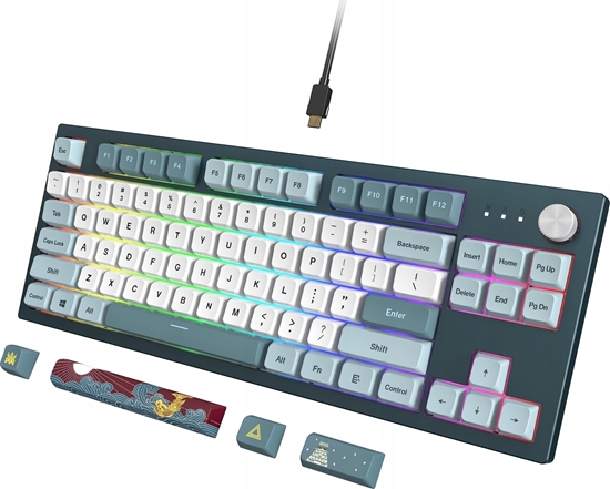 Picture of Klawiatura Montech Montech MKey TKL Freedom Gaming Tastatur - GateronG Pro 2.0 Brown (US)