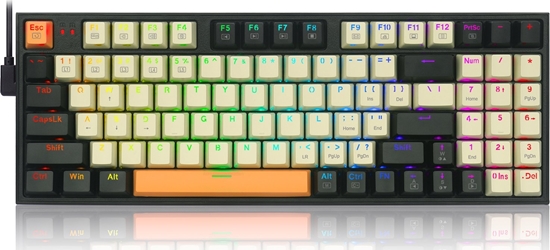 Изображение Klawiatura Redragon K636 Kitava Red switch (K636CLO-RGB)