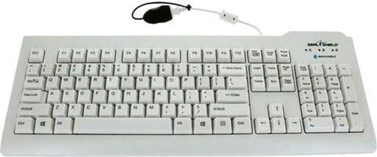 Picture of Seal Shield Silver Seal Tastatur USB white SSWKSV208DE