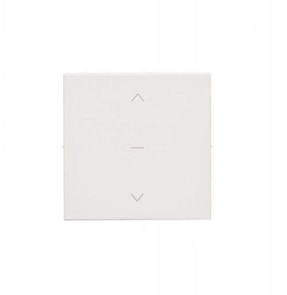 Изображение Klawisz Kontakt-Simon 55 TKZW1K/111 pojedynczy do cznika i przycisku roletowego: SZW1KM, SZP1KM biay mat