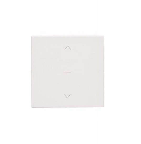 Изображение Klawisz Kontakt-Simon 55 TKZW1K/111 pojedynczy do cznika i przycisku roletowego: SZW1KM, SZP1KM biay mat