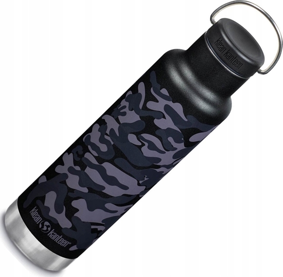 Picture of Klean Kanteen Kanteen Classic VI (Loop Cap), 592ml/20oz, Black Camo