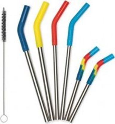 Изображение Klean Kanteen Kanteen Straw 6Pack 8mm Combo, Multi Colored