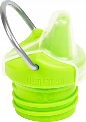 Изображение Klean Kanteen Kid Kanteen Sippy Cap for Classic Bottles, BrightGreen