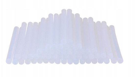 Picture of Wkady klejowe Geko 11 mm x 200 mm przezroczyste 57 szt. 1 kg G20111