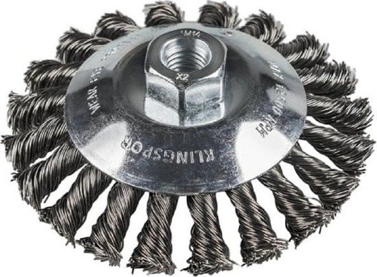 Изображение Klingspor K.SZCZOTKA STOKOWA 115mm M14 BK600Z DRUT SKRCANY