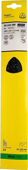 Picture of Klingspor KLINGSPOR BRZESZCZOT DO PIY SZABLASTEJ 300x19x1,2mm RS 603 WR /5szt.
